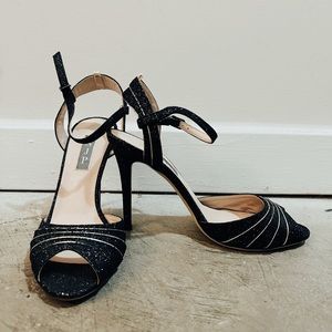 Sjp By Sarah Jessica Parker Womens Monroe Gl Doozy Glitter Ankle Strap